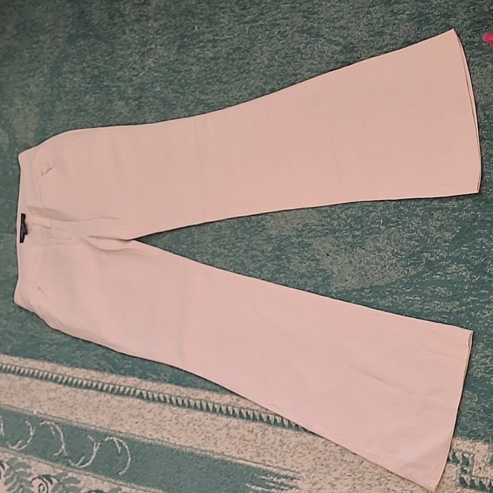 New Guess by Marciano Linen Tan Pants Size 2